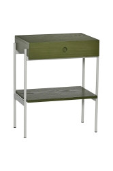 Noční stolek Hübsch Noir 48 x 32 x 60 cm