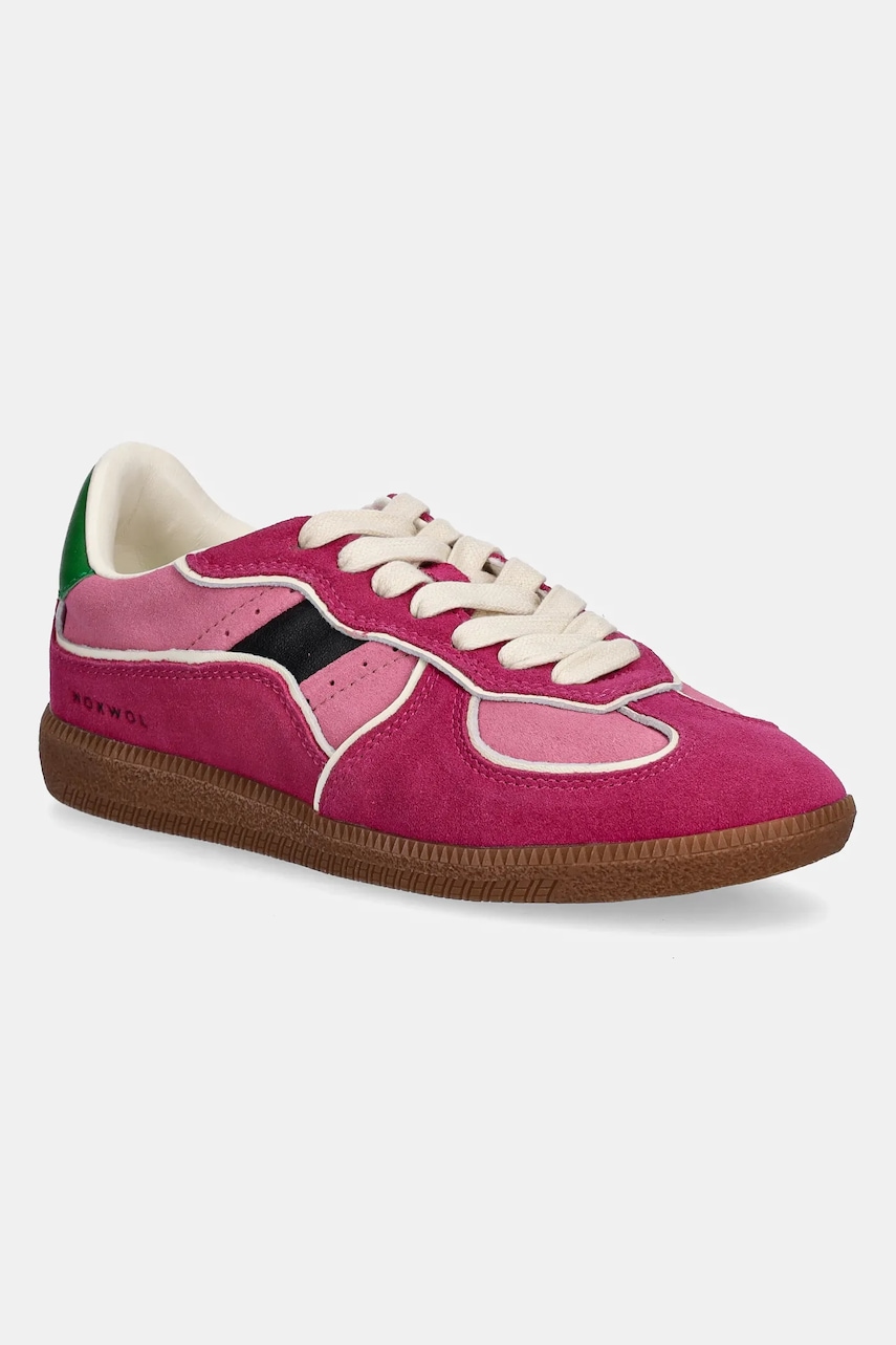 Nokwol  Semišové tenisky  August Dark Rose