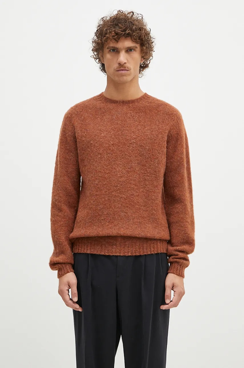 Norse Projects  Vlněný svetr  Birnir Brushed Lambswool