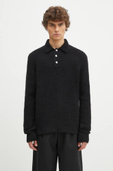 Norse Projects  Vlněný svetr  Rasmus Relaxed Brushed Polo