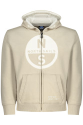NORTH SAILS CHILDREN'S BEIGE ZIP-UP SWEATSHIRT
