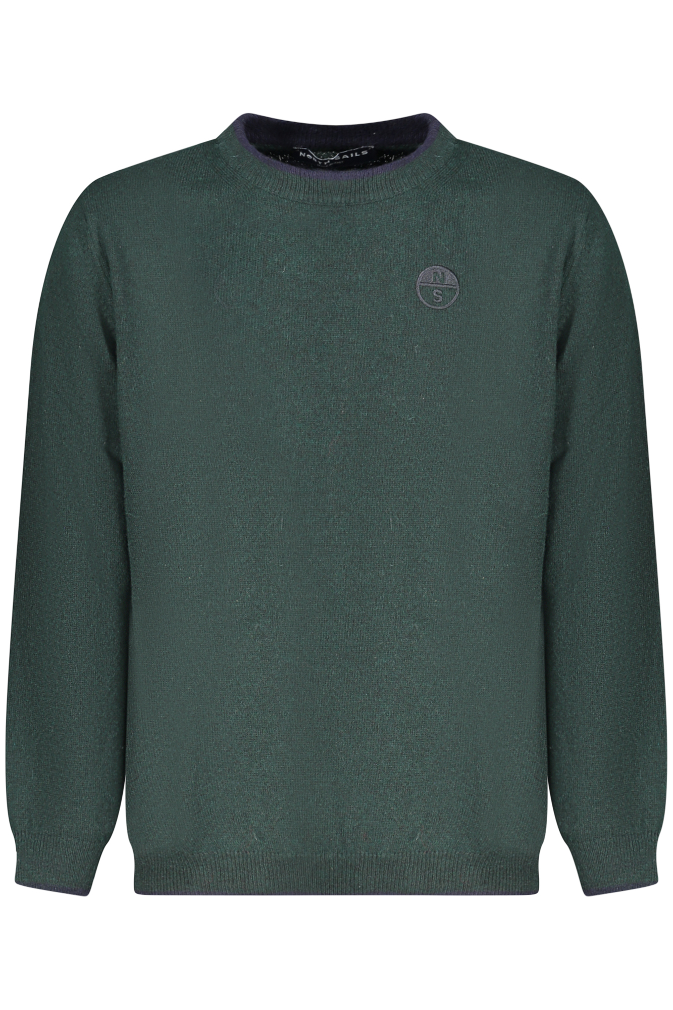 NORTH SAILS GREEN KIDS' SWEATER