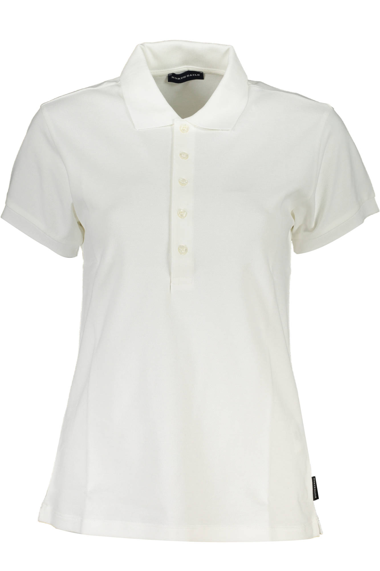 NORTH SAILS WOMEN'S SHORT SLEEVE POLO WHITE