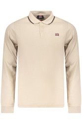 NORWAY 1963 pánské polo s dlouhým rukávem, béžové