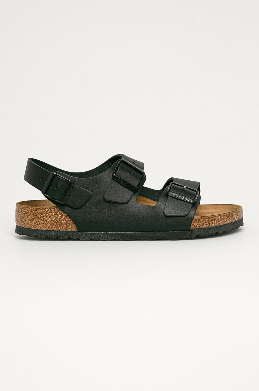 Nubukové sandály Birkenstock Milano