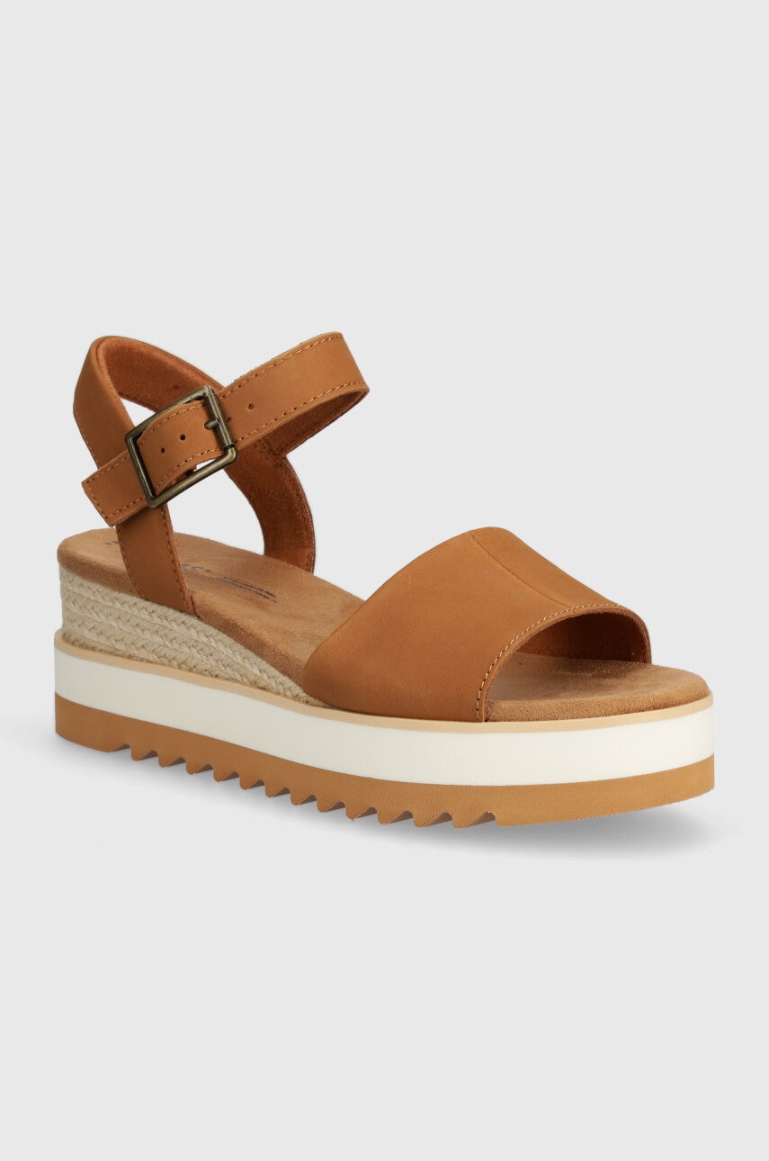 Nubukové sandály Toms Diana