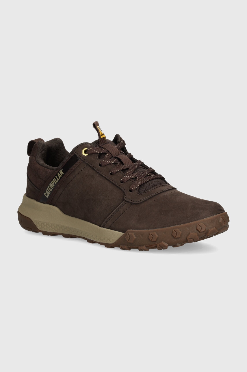 Nubukové tenisky CAT Footwear HEX CUSH LO