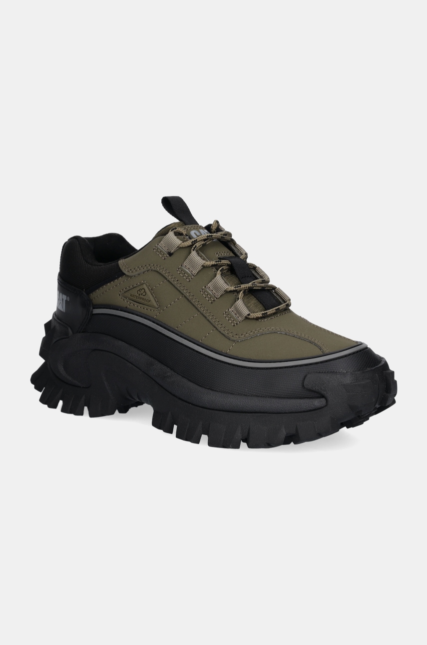 Nubukové tenisky CAT Footwear INTRUDER GALOSH 2.0 LOW WP
