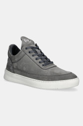 Nubukové tenisky Filling Pieces Low Top Ripple Nubuck šedá barva, 25122841874