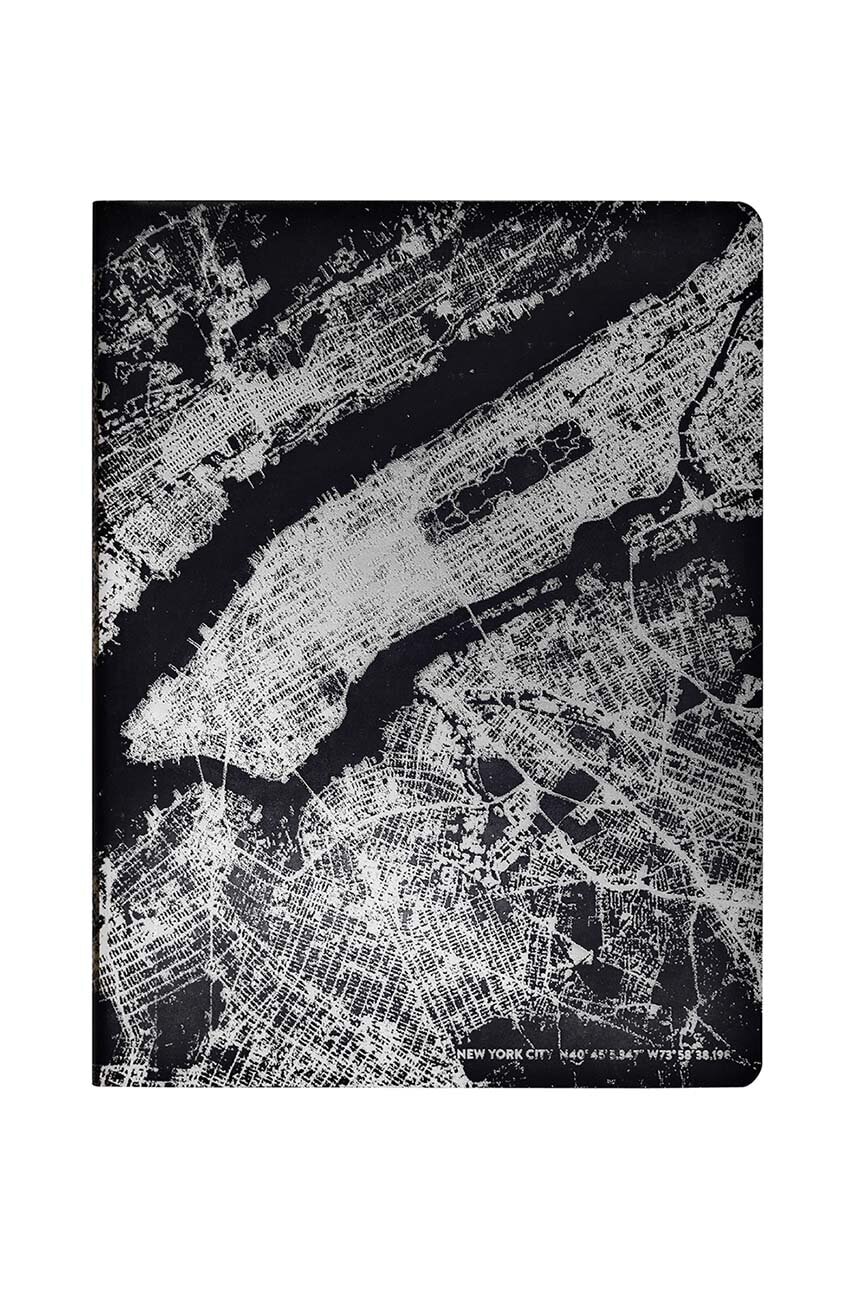 Nuuna  Poznámkový blok  NYC Silver L LIGHT