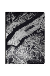 Nuuna  Poznámkový blok  NYC Silver L LIGHT