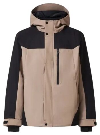 Oakley pánská SNB & SKI bunda 10K Insulated Color Blo Pebble | Černá | Velikost XXL