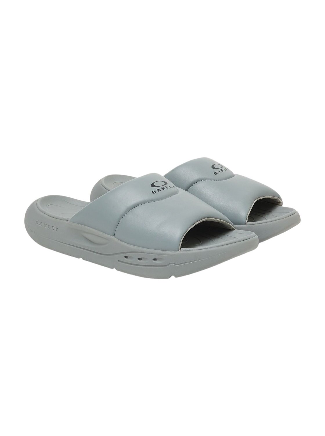 Oakley pánské pantofle Bark Slide Cement | Šedá | Velikost 9 US