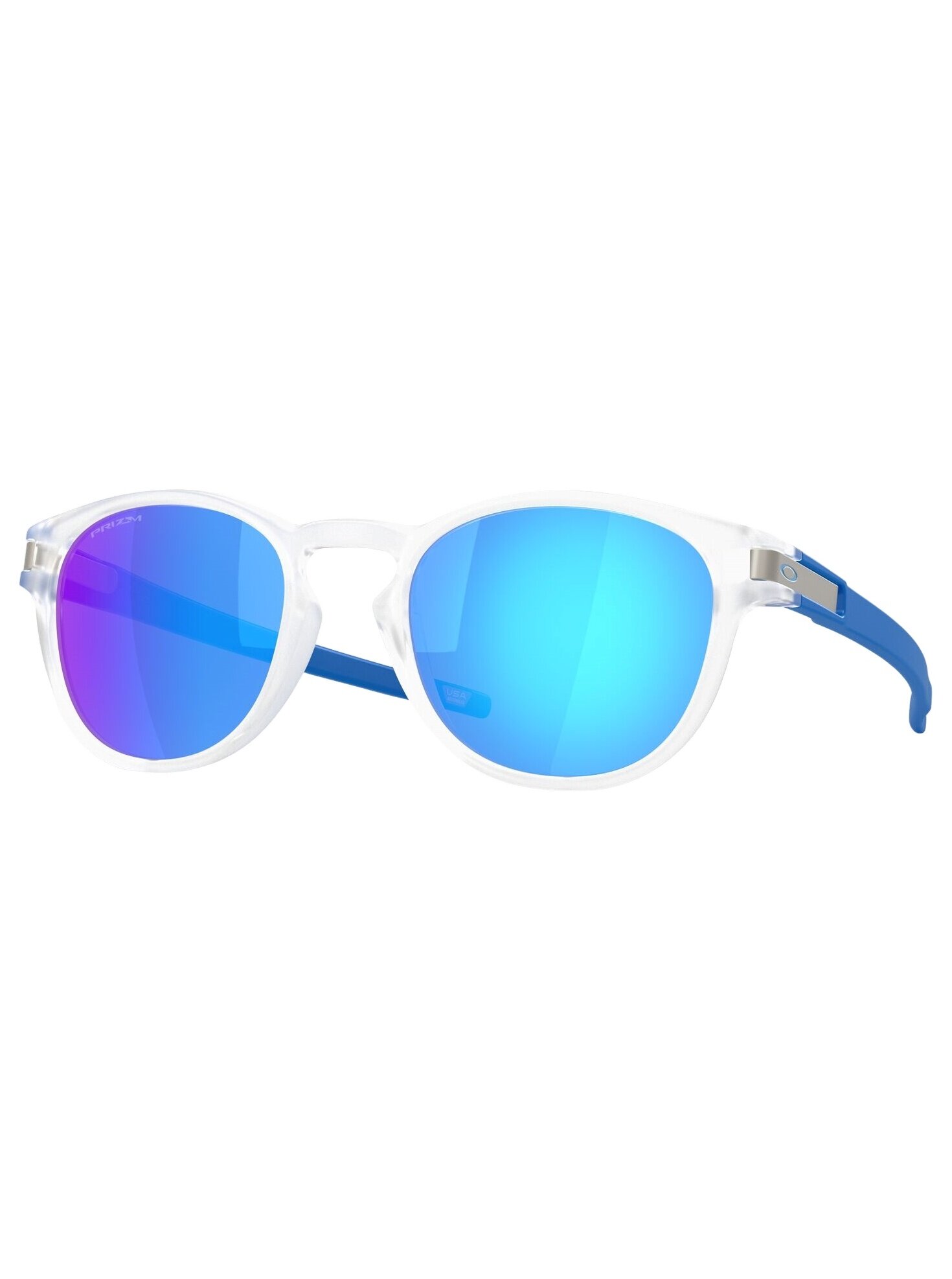 Oakley sluneční brýle Latch Clear / Prizm Sapphire | Bílá | Velikost One Size