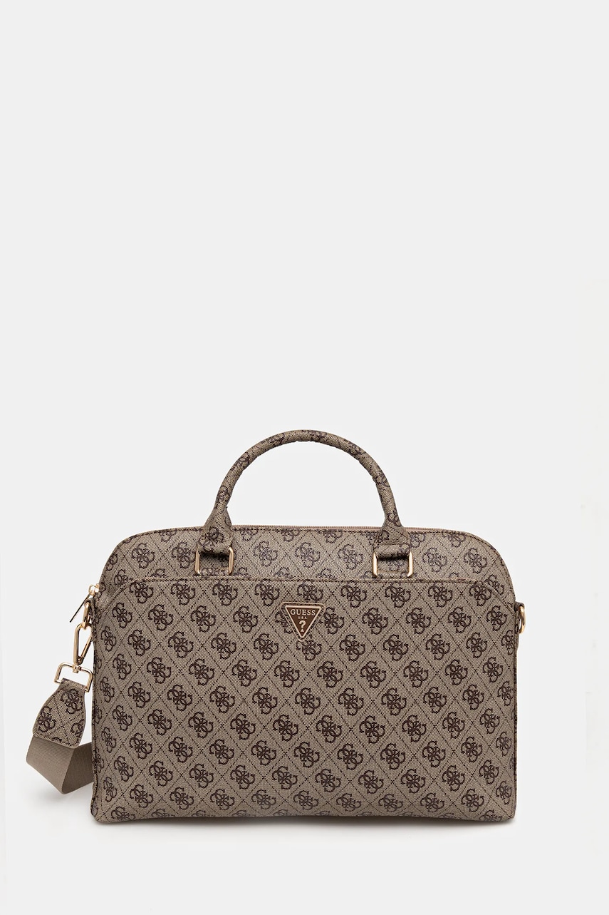 Obal na notebook Guess zelená barva, GUCB15P4DPTW