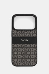 Obal na telefon Dkny iPhone 17 Pro černá barva, DKHCP17LPRTHSLK