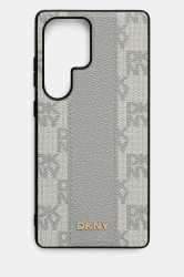 Obal na telefon Dkny Samsung Galaxy S25 šedá barva, DKHMS25LPCPVSLE