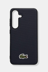 Obal na telefon Lacoste Samsung Galaxy S25 tmavomodrá barva, LCHMS25SPVCV