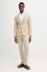 Oblek ze lněné směsi Lindbergh