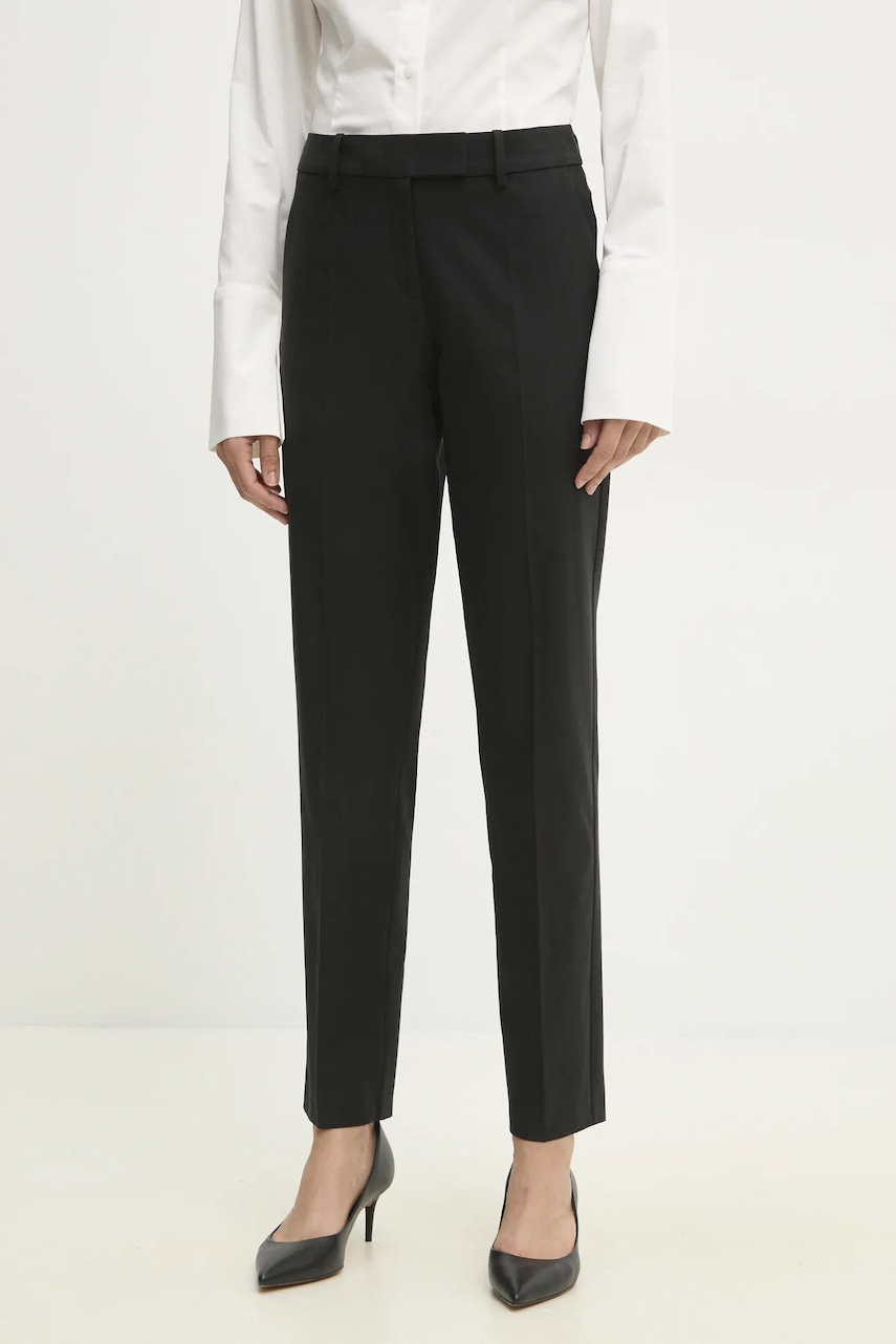 Oblekové kalhoty s rovnými nohavicemi Answear.LAB