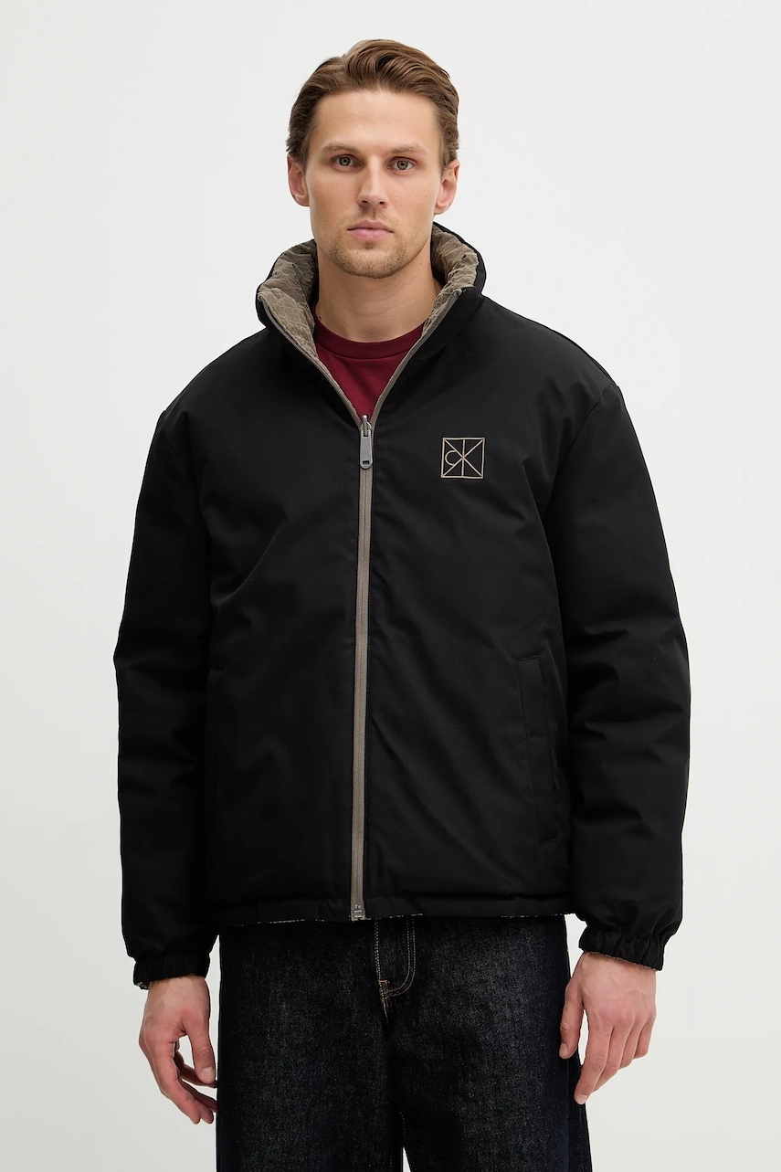 Oboustranná péřová bunda Calvin Klein Jeans