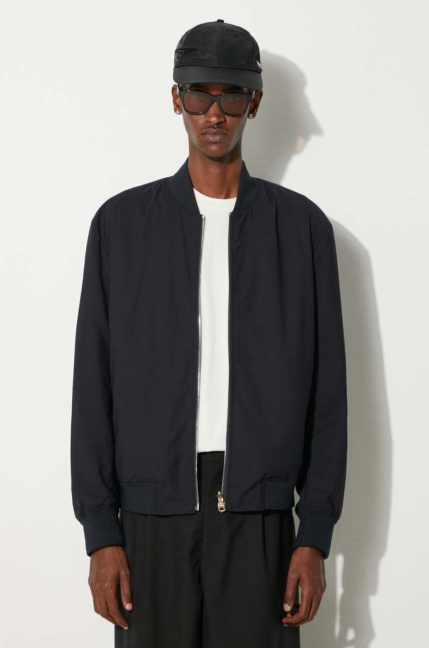 Oboustranná vlněná bomber bunda Paul Smith