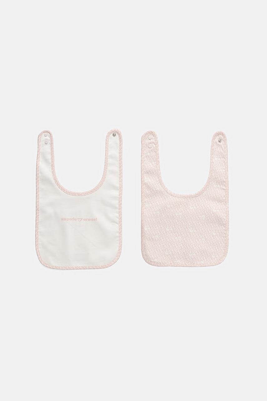 Oboustranný dětský bryndáček Emporio Armani 2-pack