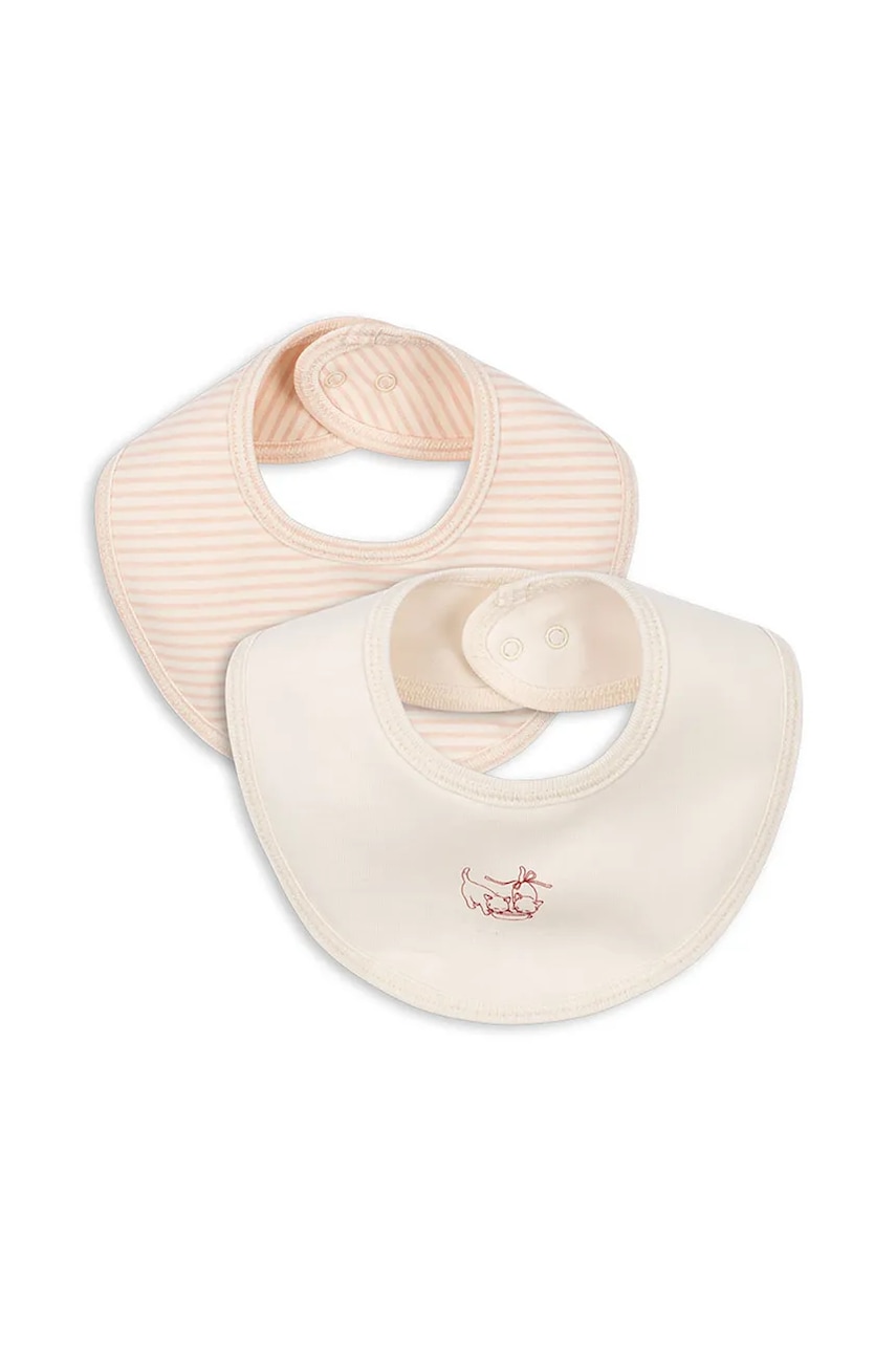 Oboustranný dětský bryndáček Fanga Fontana FIO STRIPE 2 PACK BIBS OCS 2-pack