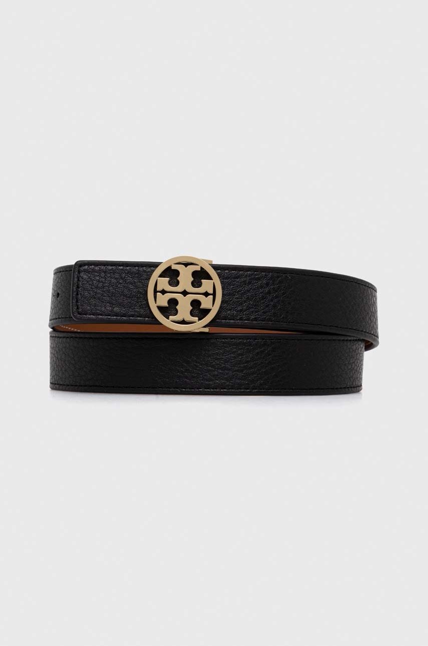 Oboustranný kožený pásek Tory Burch 1" Miller Reversible