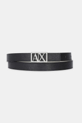 Oboustranný pásek Armani Exchange dámský, černá barva, XW001602 AF17141