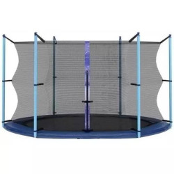 Ochranná síť Spartan bez tyčí k trampolínám 305 cm - na 6 tyčí