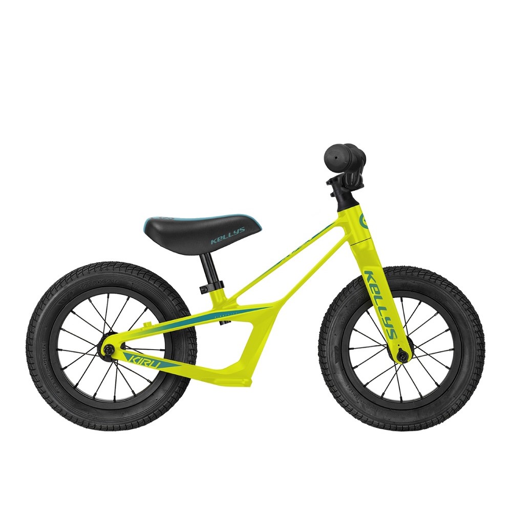 Odlehčené odrážedlo KELLYS KIRU 12" • 3,7 kg Lime