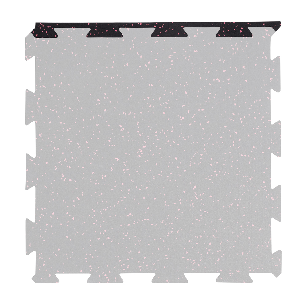 Okraj pro zátěžovou podložku inSPORTline Puzeko 50x50x0,5 cm černá - varianta B