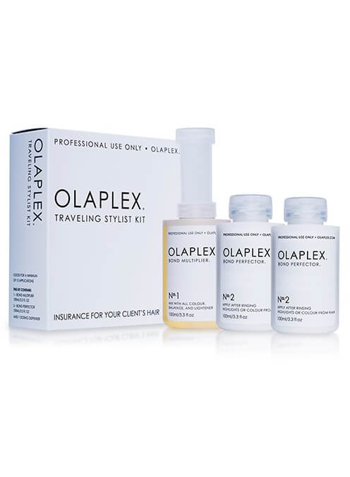 Olaplex Sada pro barvené nebo chemicky ošetřené vlasy (Traveling Stylist Kit) 3 x 100 ml