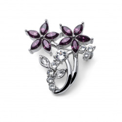 Oliver Weber Půvabná brož s krystaly Aroma 58049