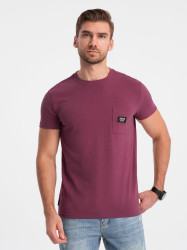 Ombre Men's cotton t-shirt with pocket