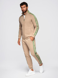 Ombre Men's elegant set suit vest + shorts
