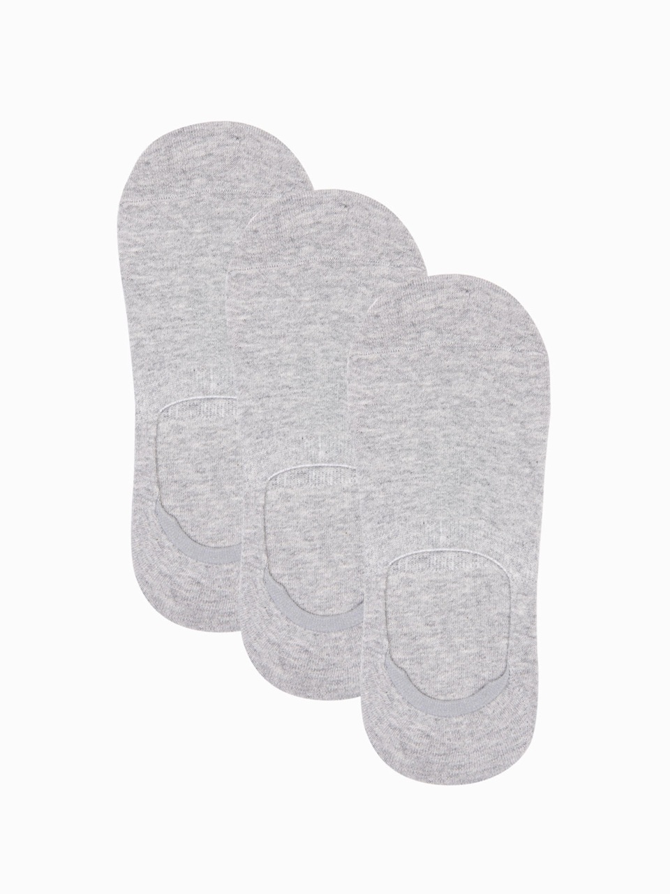 Ombre Men's foot socks 3-pack - black