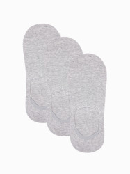 Ombre Men's foot socks 3-pack - black