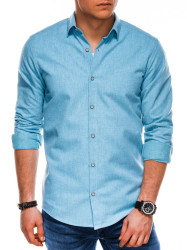 Ombre Men's shirt with long sleeves