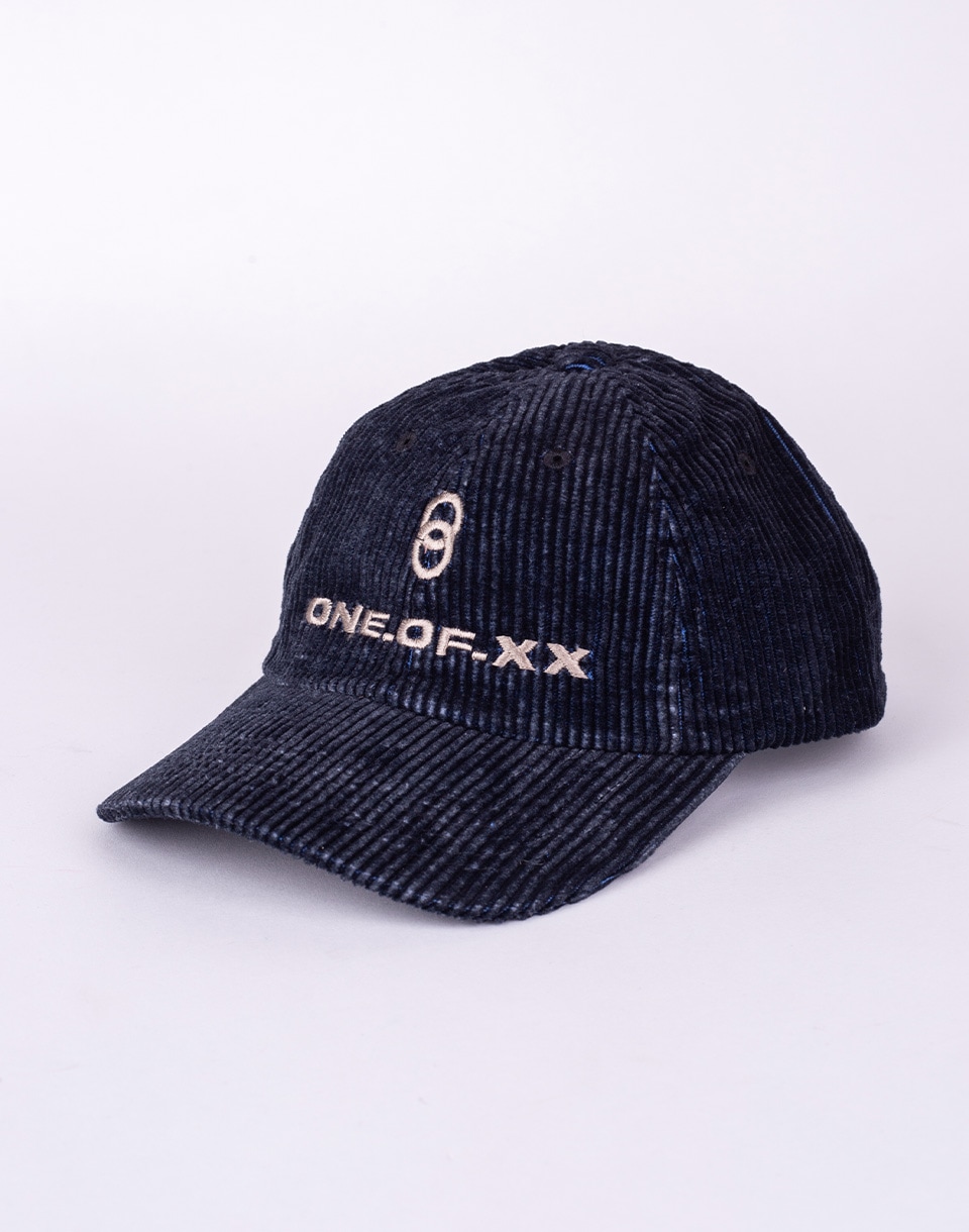 ONE OF XX Cap 4 blue/kaki courduroy