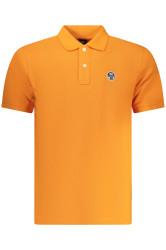 Oranžová pánská polokošile