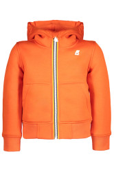 Oranžová sportovní bunda pro děti