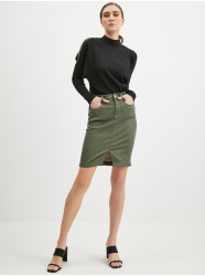 Orsay Černý dámský svetr s průstřihy - Dámské