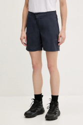 Outdoorové šortky Haglöfs L.I.M Fuse II dámské, tmavomodrá barva, medium waist, 607710