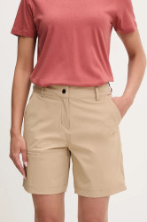 Outdoorové šortky Rossignol LYCIAN dámské, béžová barva, high waist, RLNWP17