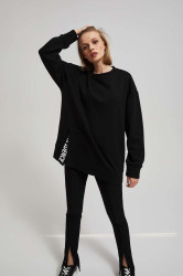 Oversize mikina s nápisem