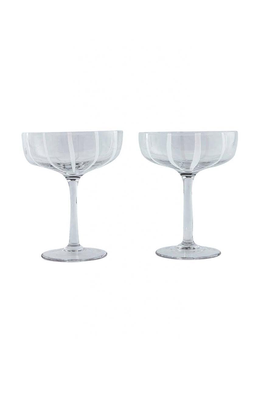 OYOY  Sada sklenic na šampaňské  Mizu 230 ml 2-pack