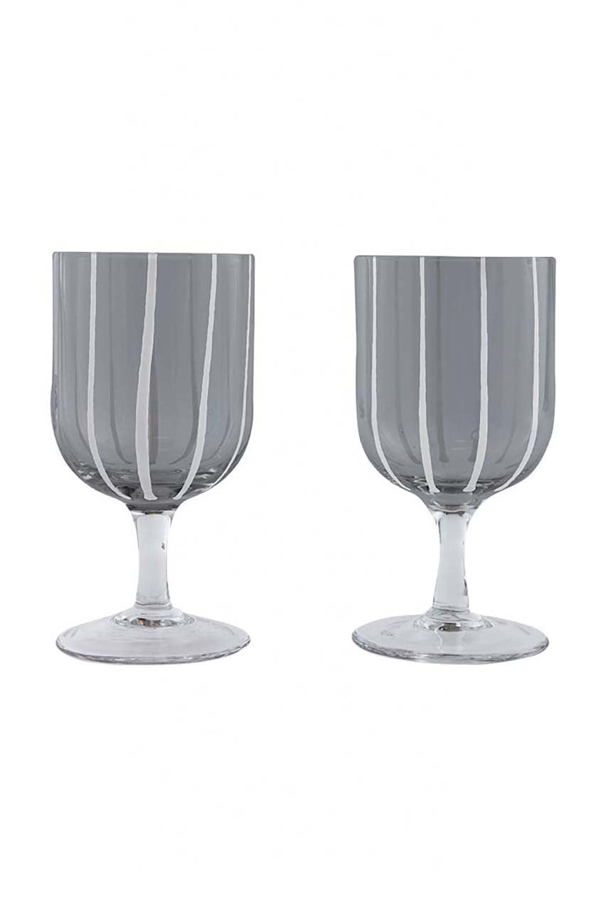 OYOY  Sada sklenic na víno  Mizu 350 ml 2-pack