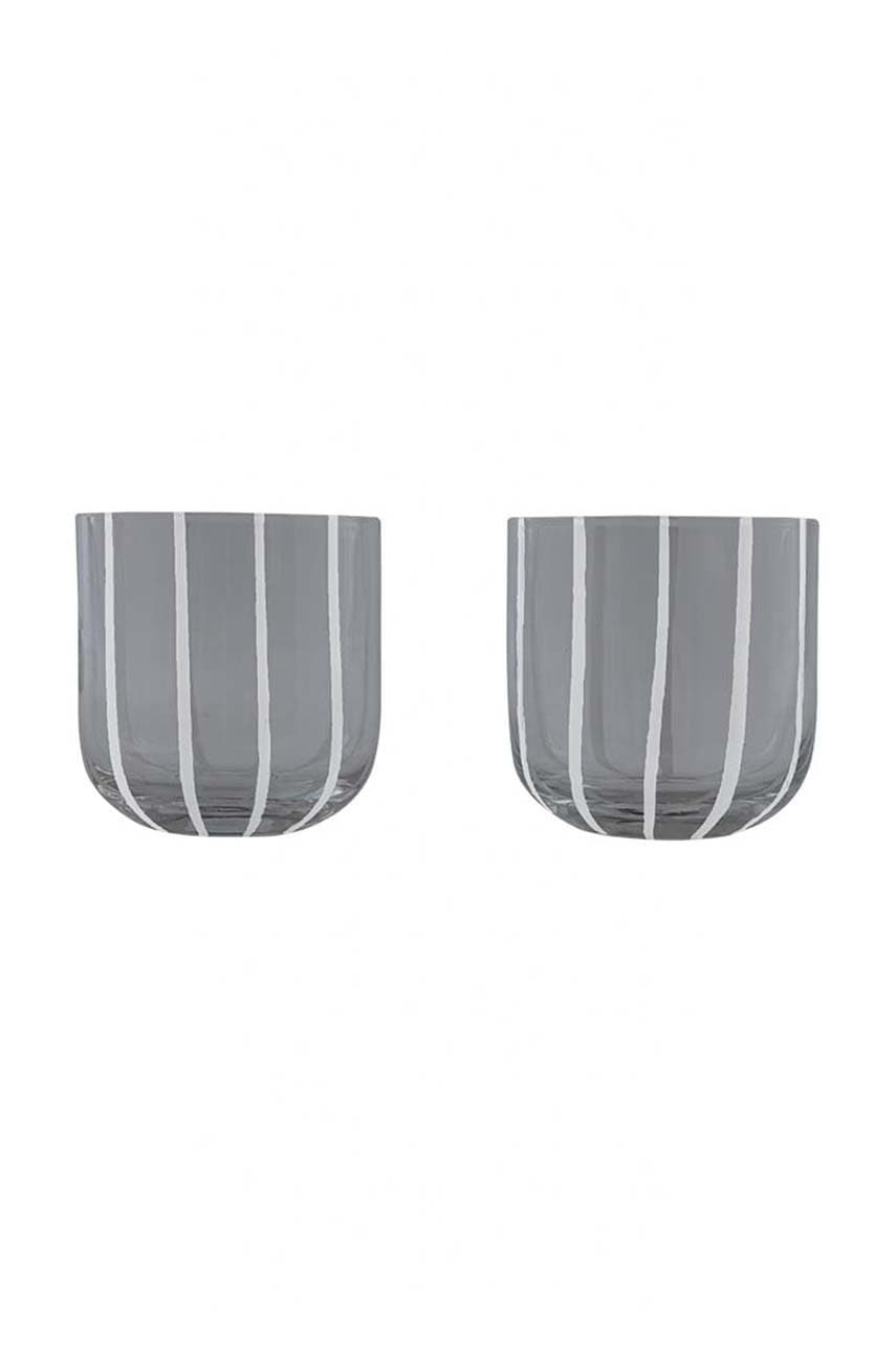OYOY  Sada skleniček  Mizu 320 ml 2-pack